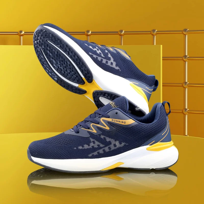 Bacca Bucci Blue Marathon Everyday Running Shoes for Men | Best Price UAE